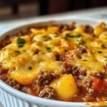 Ground Beef Hobo Casserole