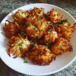 Air Fryer Crispy Mini Blooming Onions