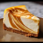 Cheesecake with Pumpkin Swirl