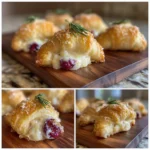 Cranberry Cream Cheese Crescent Bites