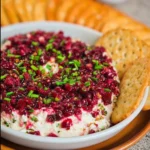 Cranberry Jalapeno Cream Cheese Dip