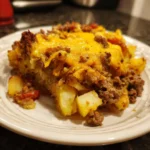 Crockpot Hamburger Potato Casserole
