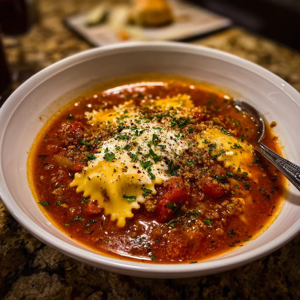 Gluten Free Lasagna Soup