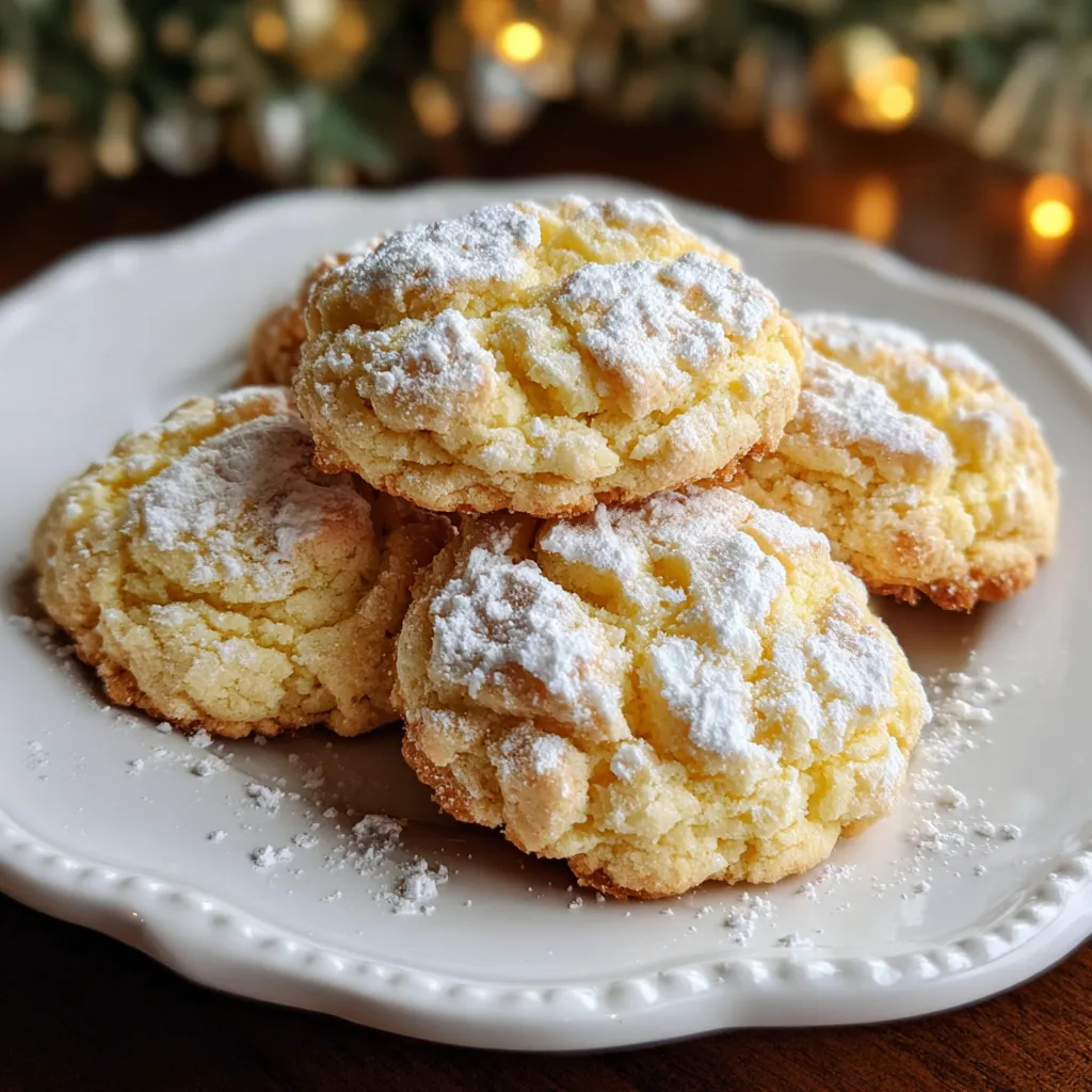 Gooey Butter Cookies