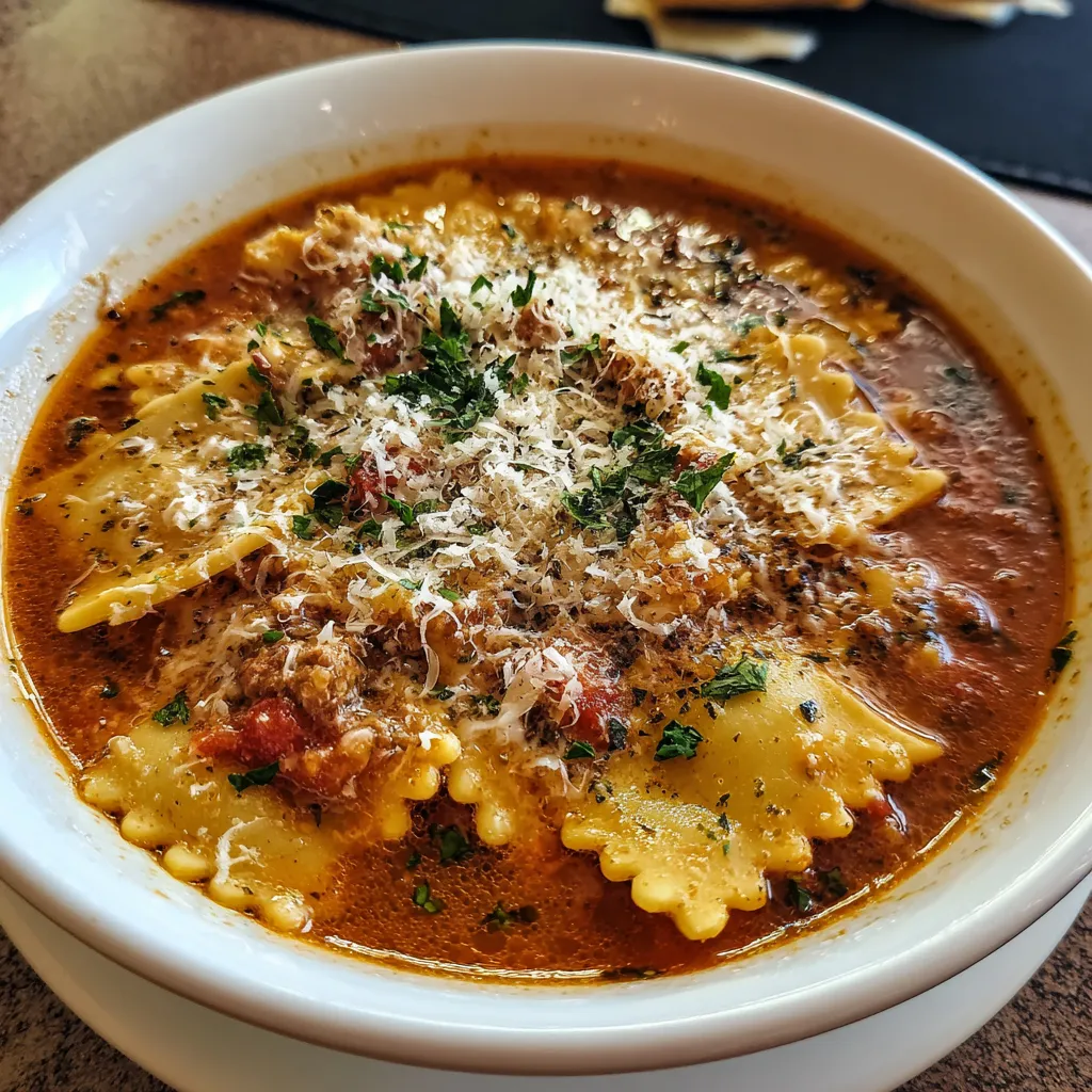 Lasagna Soup Recipe