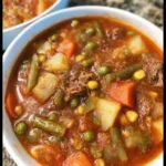 Old-Fashioned Vegetable Beef Soup