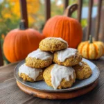 Vegan Pumpkin Cookies With Maple Frosting (Easy & Gluten-Free