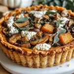 Autumn's Best: Savory Pumpkin Sage & Mushroom Tart Recipe