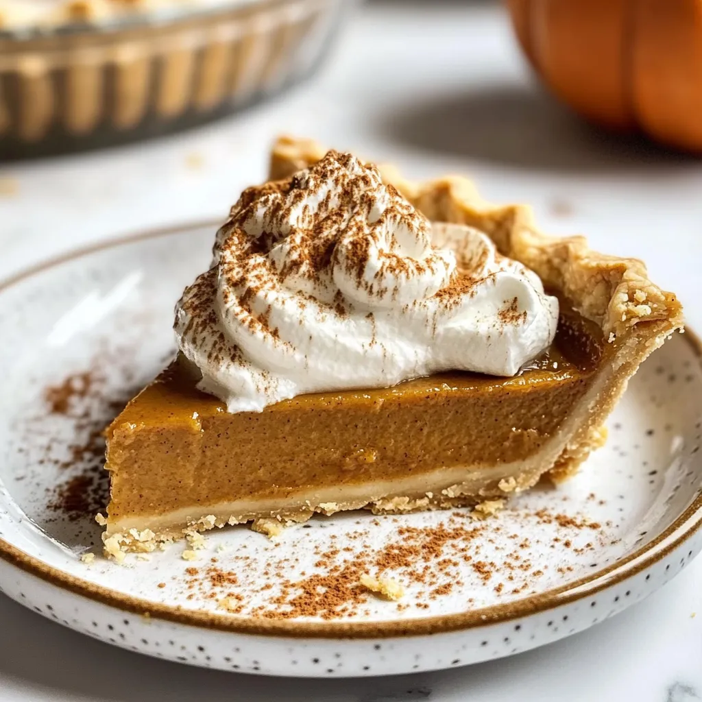 Biscoff Pumpkin Pie Recipe