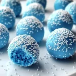 Blue Christmas Truffles