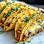 Cheesy Oven-Baked Tacos