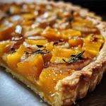 Cozy Caramelized Onion Butternut Squash Tart