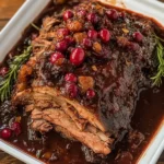 Cranberry Holiday Beef Brisket