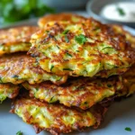 Crispy Zucchini Fritters