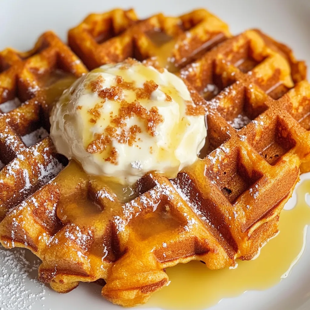 Easy Gluten Free Sweet Potato Waffles