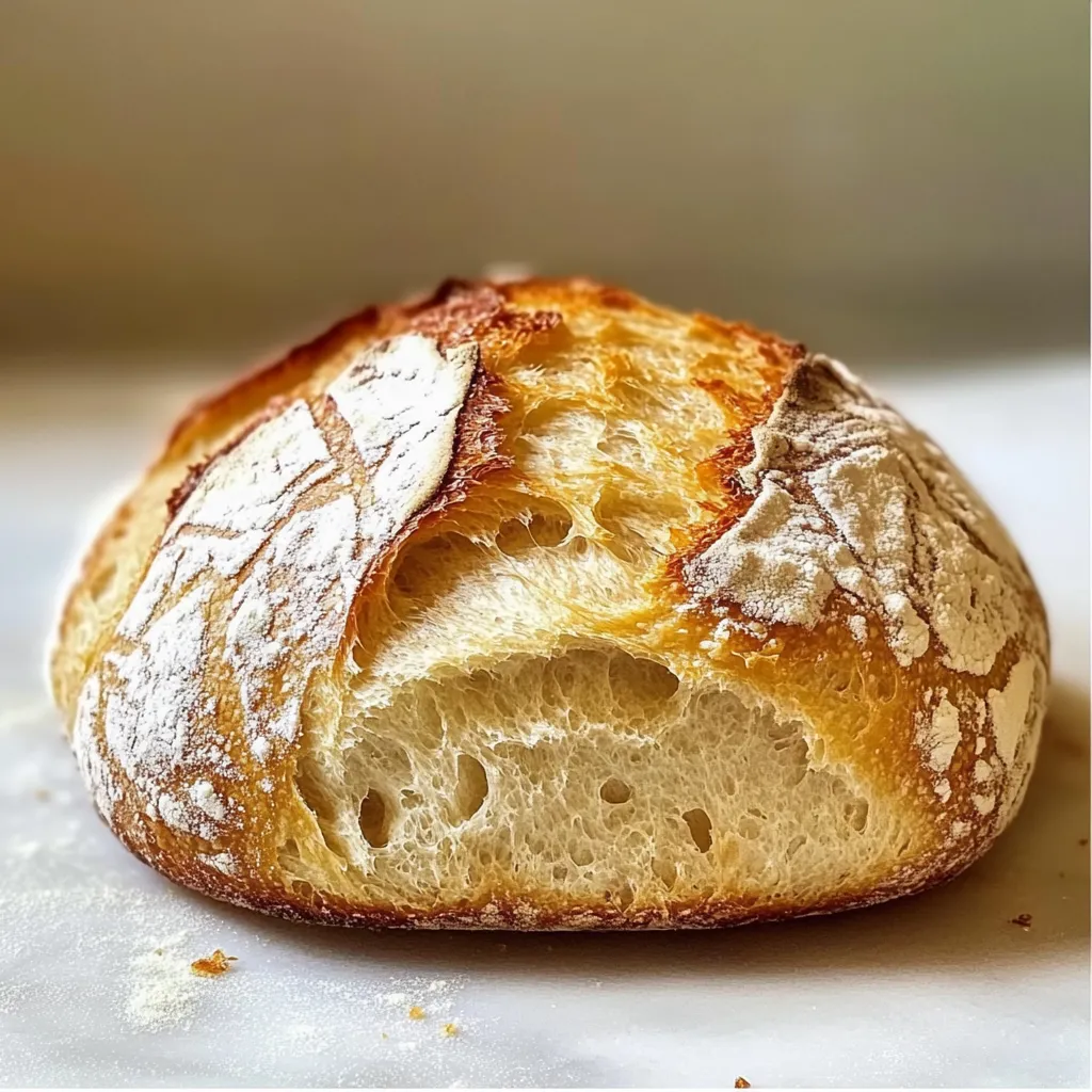 No Knead Gluten Free Bread