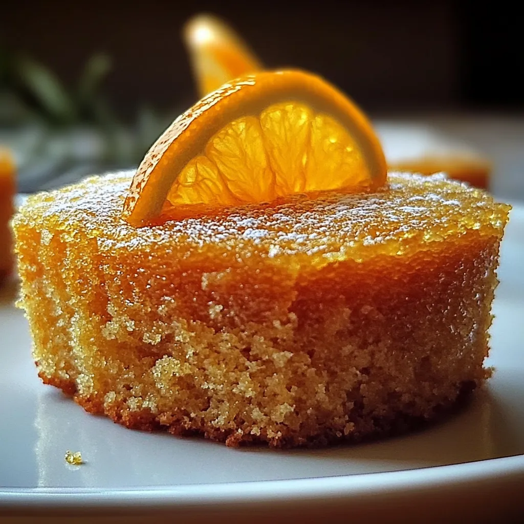 Orange Ginger Honey Cake
