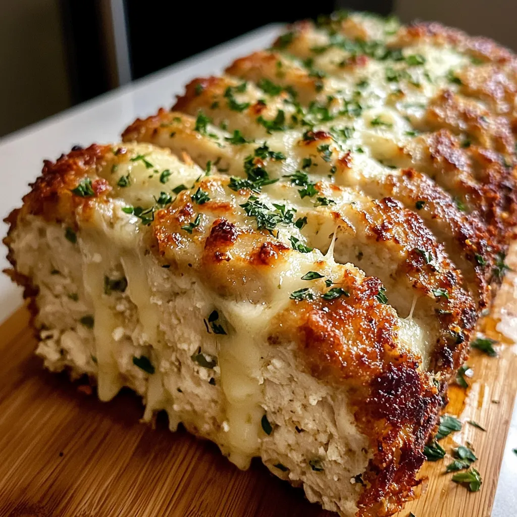 Parmesan Chicken Meatloaf