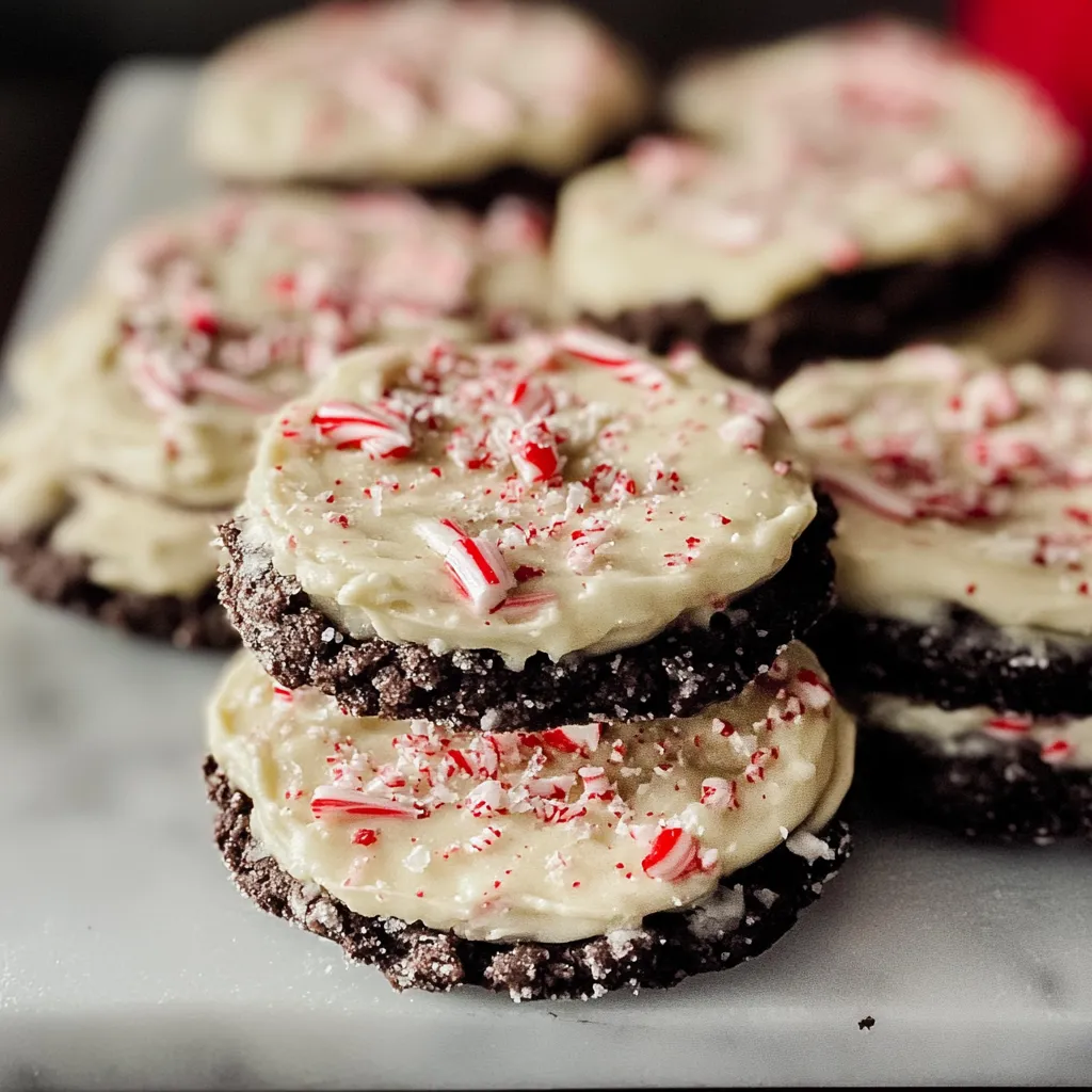 Peppermint Bark Cookies