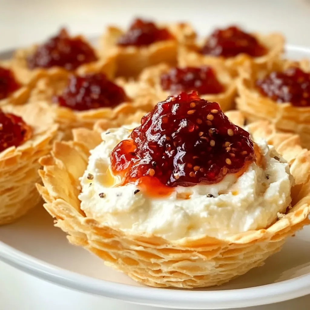 Quick Pepper Jelly Cream Cheese Appetizer Dip and Bites