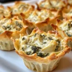 Spinach and Artichoke Dip Cups