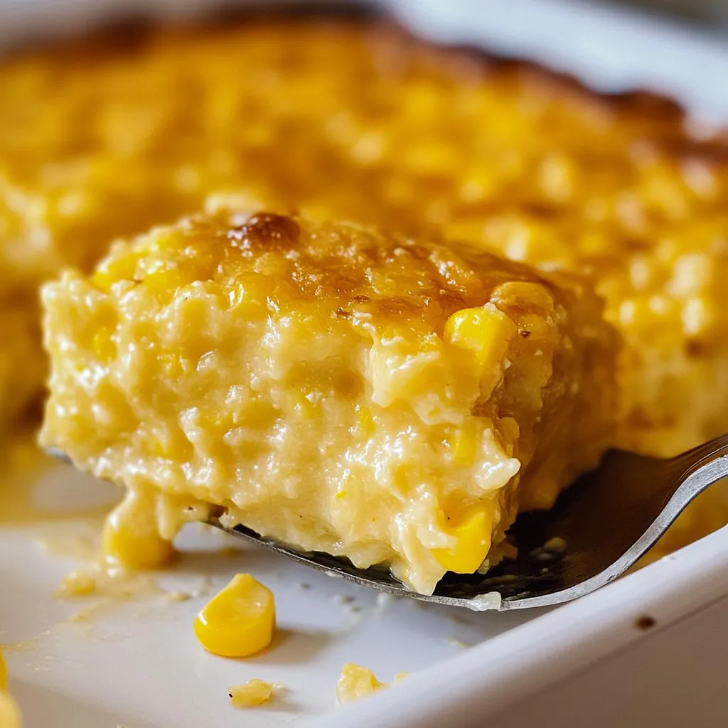 Sweet Creamed Corn Casserole
