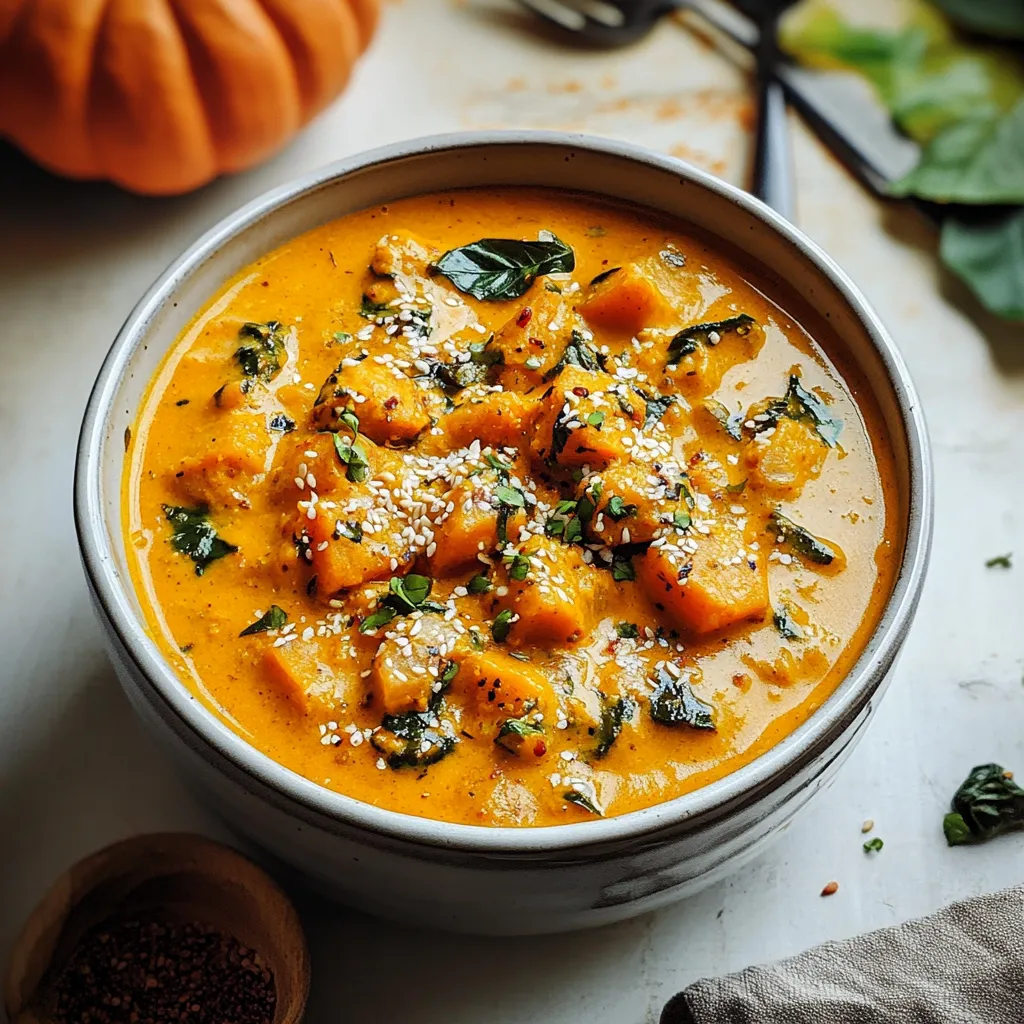 Vegan Pumpkin Curry for Halloween