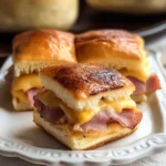 Baked Ham and Cheese Sliders