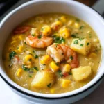 Corn and Crawfish Soup With Potato