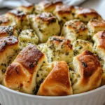 Easy Gluten Free Herb Garlic Pull Apart Bread