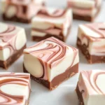 Easy Marshmallow Swirl Fudge