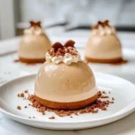 Gingerbread Latte Mousse Domes