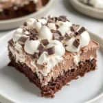 Hot Cocoa Poke Cake Recipe