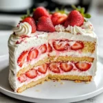 Strawberry Shortcake Layer Cake