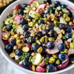 Blueberry Pistachio Spring Salad