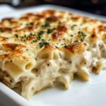 Easy Gluten Free Chicken Alfredo Bake