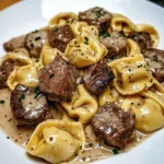 Garlic Steak Tortellini