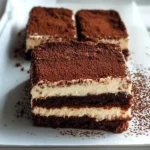 Gluten Free Tiramisu Brownies with Creamy Espresso Layers