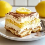 No-Bake Lemon Tiramisu Dessert
