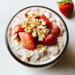 Strawberry Cheesecake Overnight Oats