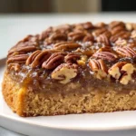Vegan Pecan Upside Down Cake