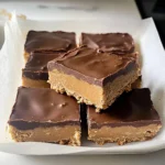 Chocolate Peanut Butter No Bake Bars