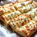 Easy Gluten Free Garlic Pizza Breadsticks