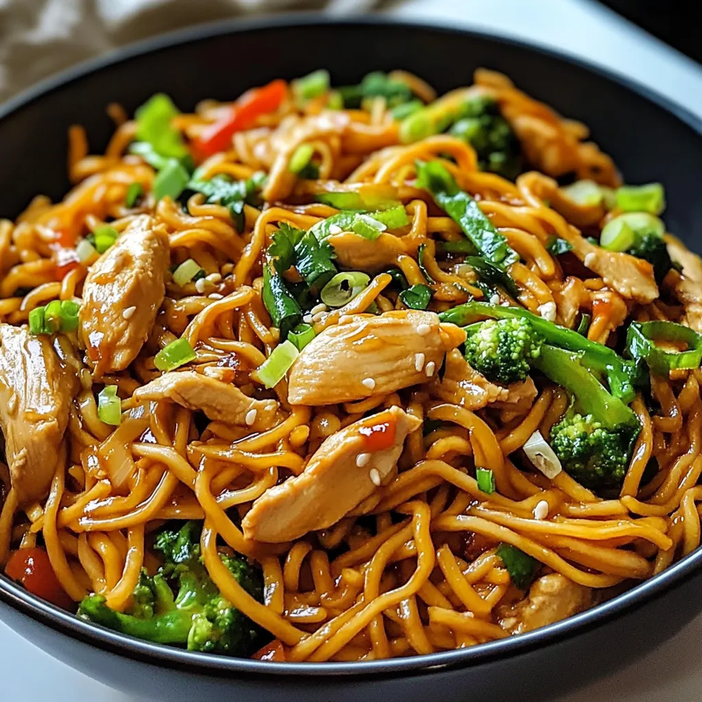 Gluten-Free Chicken Lo Mein