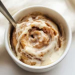 Gluten Free Cinnamon Roll in a Mug (Vegan)