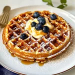 Gluten Free Waffles with Almond Flour