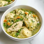 SPRING CHICKEN AND DUMPLINGS