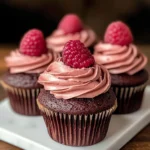 Chocolate Raspberry Cupcakes
