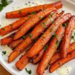 Easy Honey Glazed Roasted Carrots Recipe