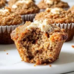 Gluten Free Carrot Cake Muffins